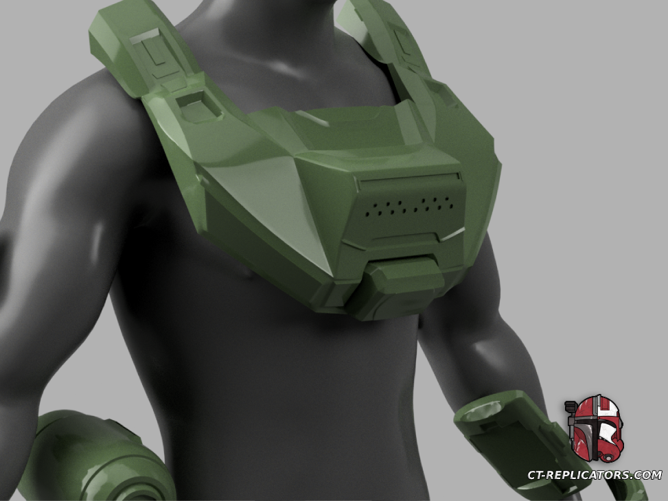 Helldivers 2 - AF-50 Noxious Ranger Armor DIY KIT Cosplay 1:1