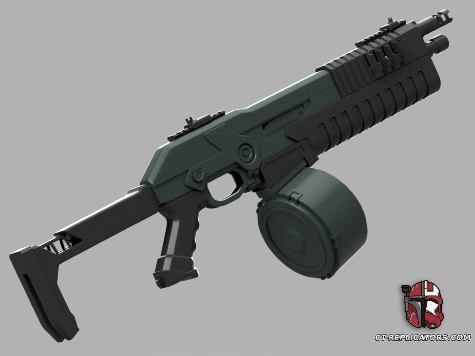 Starship Troopers EXTERMINATOR TW-2 Split Shotgun Infantry Cosplay 1:1 Replica