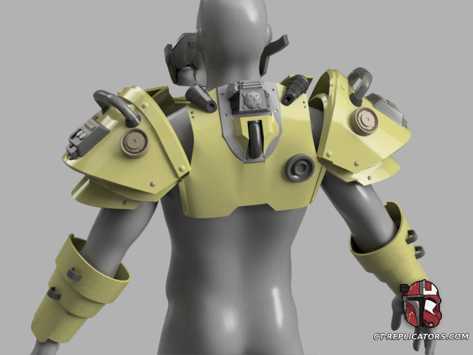 STL 3D Print Files The Psyker Class Mind Witch’s Psi Conductive Armour of Redemtion Armor 1:1 Cosplay Replica DARKTIDE