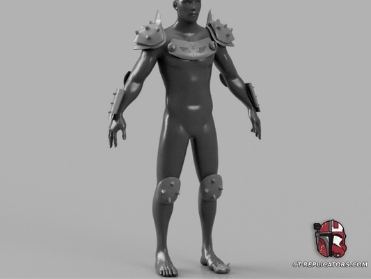 STL 3D Print Files The Zealot Class Pious Preachers Vestments Armor 1:1 Cosplay Replica DARKTIDE