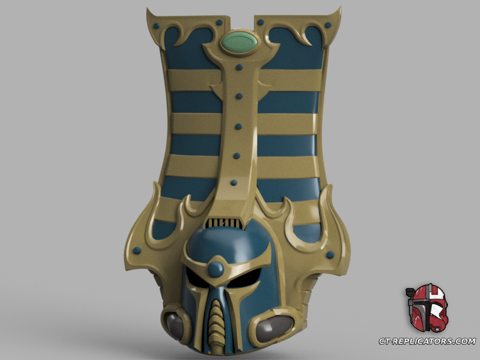 Thousand Sons Rubric Grunt Eye Space Marine 2 Helmet Cosplay 1:1