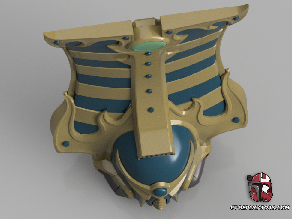 Thousand Sons Rubric Grunt Eye Space Marine 2 Helmet Cosplay 1:1
