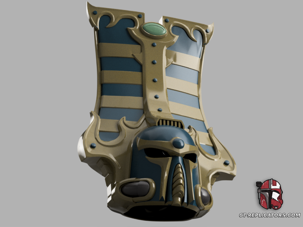 Thousand Sons Rubric Grunt Eye Space Marine 2 Helmet Cosplay 1:1