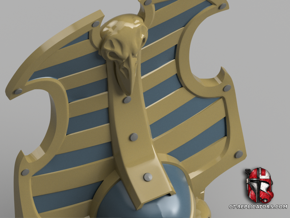 Thousand Sons Rubric Classic Space Marine SM2 Helmet Cosplay 1:1