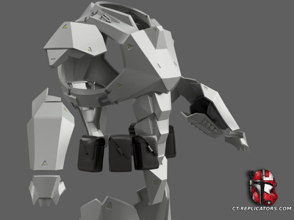 Helldivers 2 - RS-67 Null Cipher Armor Cosplay 1:1 Replica