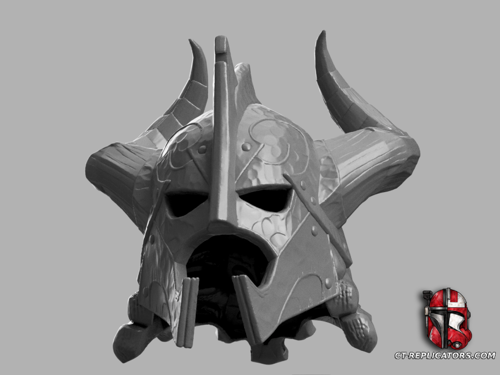 Elder Scrolls Skyrim - Dragonbone Helmet 1:1 Cosplay Replica