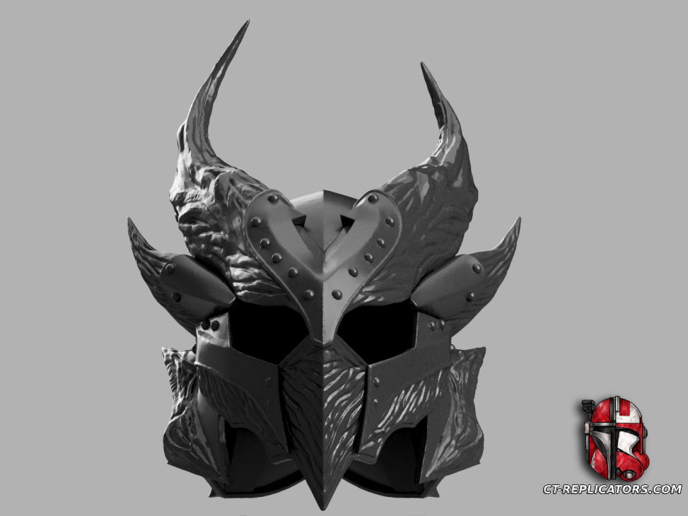 Elder Scrolls Skyrim Daedric Dragon Helmet Cosplay 1:1 Replica