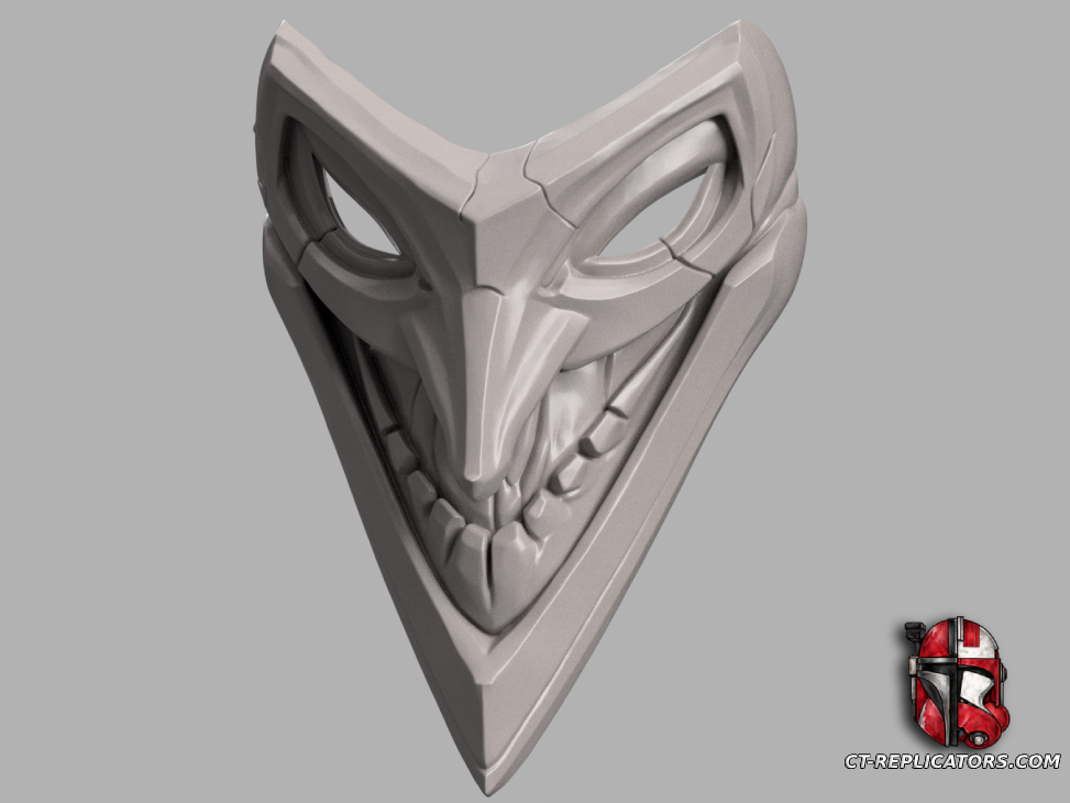 STL 3D Print Files Shaco Mask - League Of Legends Cosplay 1:1 Replica