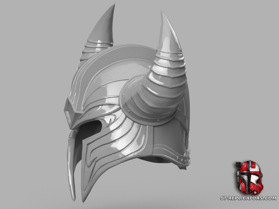 STL 3D Print Files Tryndamere Helmet - League Of Legends Cosplay 1:1 Replica