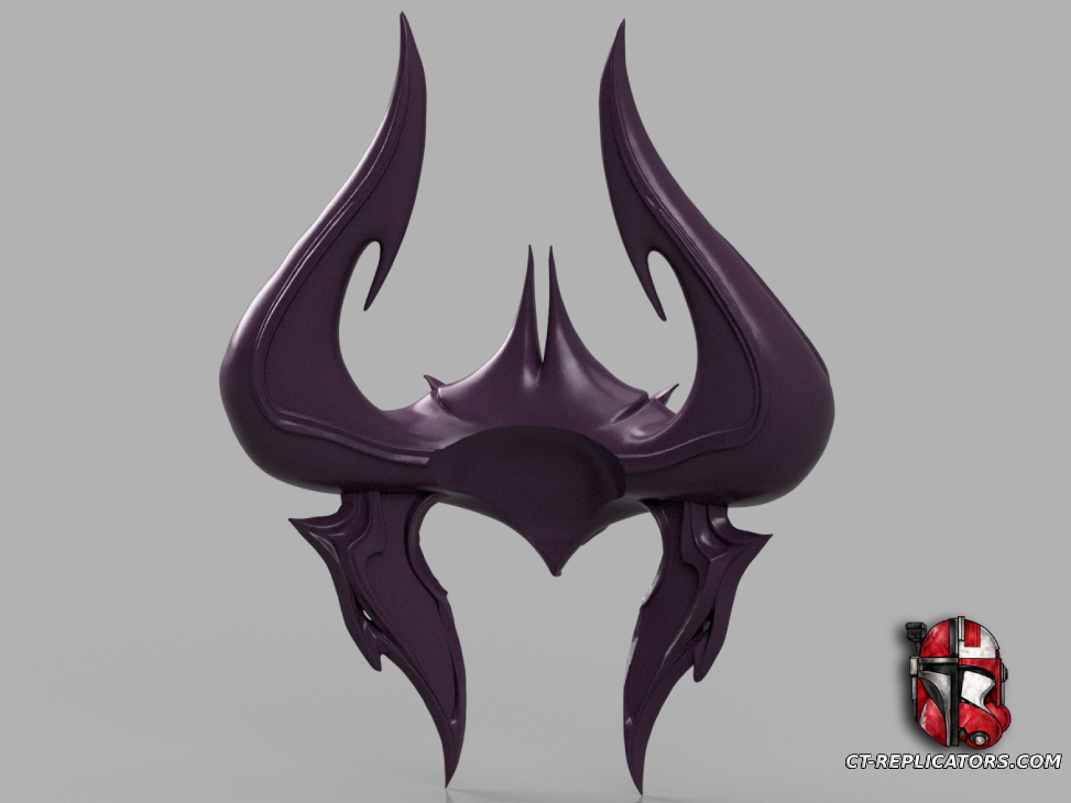 STL 3D Print Files Syndra Crown (helmet) - League Of Legends Cosplay 1:1 Replica