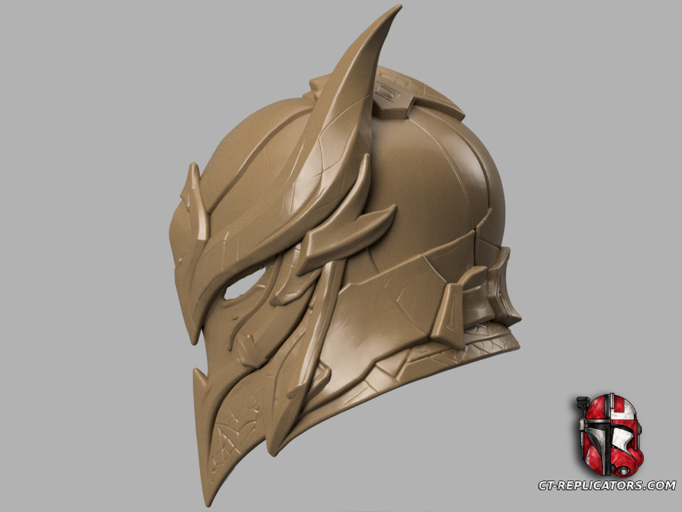 STL 3D Print Files Sea Dog Yasuo Helmet - League Of Legends Cosplay 1:1 Replica