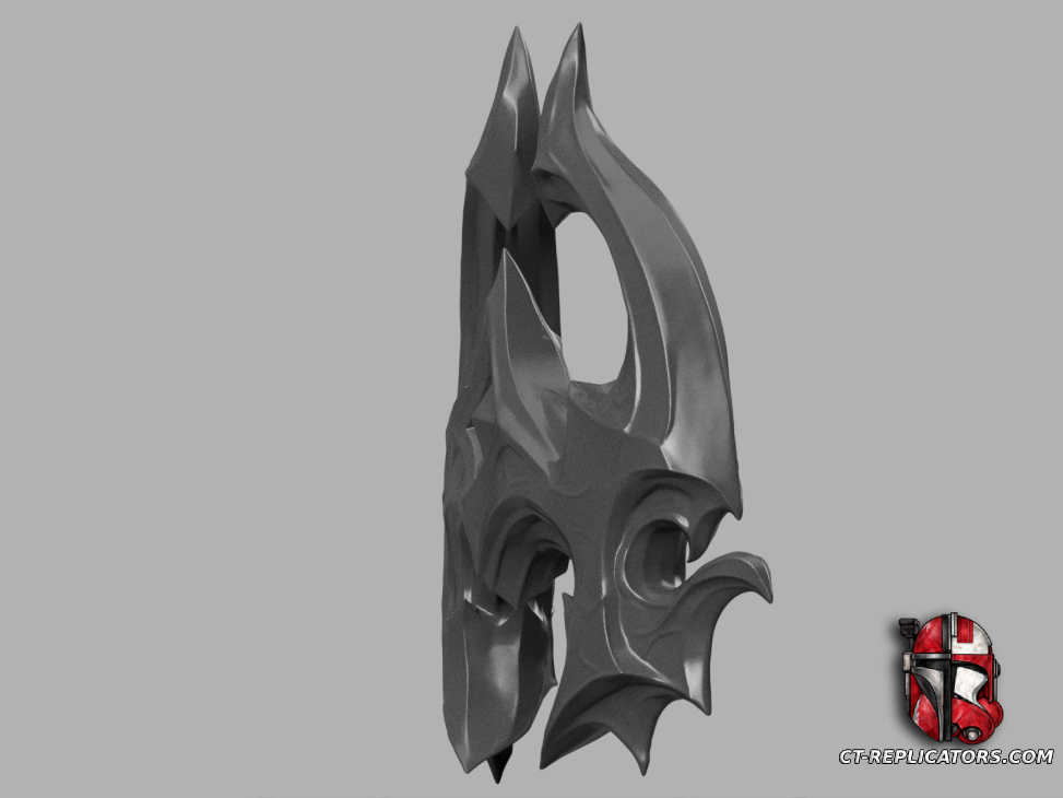 STL 3D Print Files COVEN Syndra Crown (helmet) - League Of Legends Cosplay 1:1 Replica
