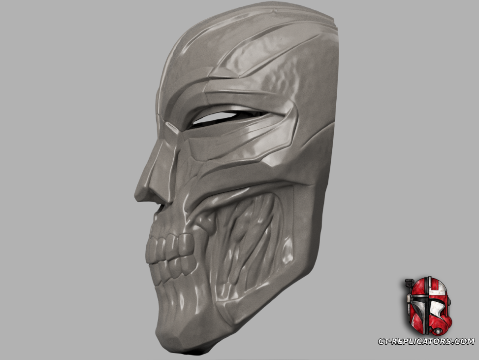 STL 3D Print Files FOR HONOR Khatun mask 1:1 Cosplay Replica