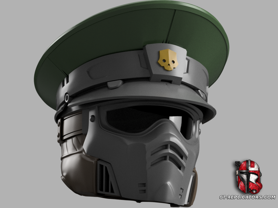 Helldivers 2 - CPH-26 Commandant Helmet Cosplay 1:1 Replica