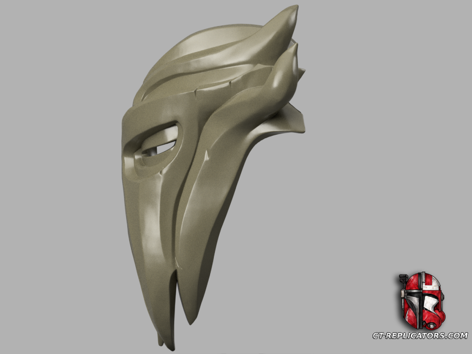 STL 3D Print FIles Elder Scrolls Skyrim Miraak Dragon Priest Mask Cosplay 1:1 Replica