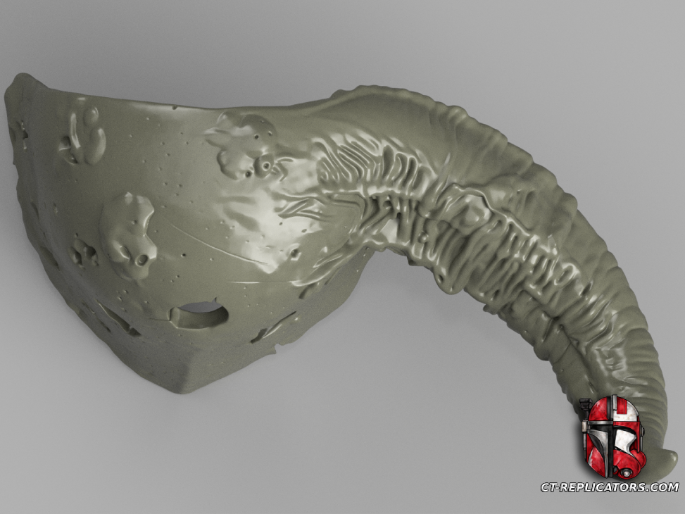 AOS PUTRID BLIGHTKING HELMET 1:1 Cosplay Replica