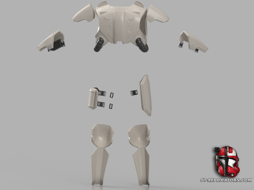 Helldivers 2 CM-09 Bonesnapper Armor Diy KIT Cosplay 1:1 scale
