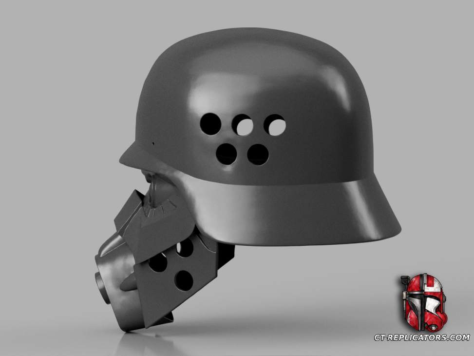 JIN ROH The Wolf Brigade - Panzer Cop Helmet 1;1 Cosplay Replica