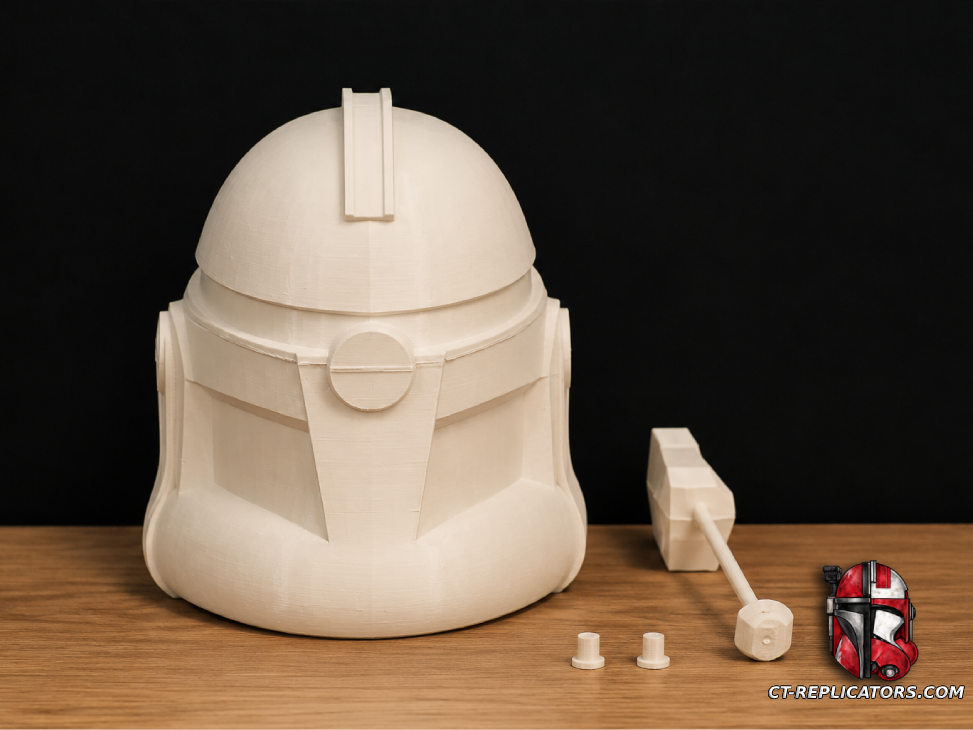Commander Wolf Wolffe Season 4-7 Animated Clone Trooper Helmet TCW Phase 2 Star Wars Cosplay