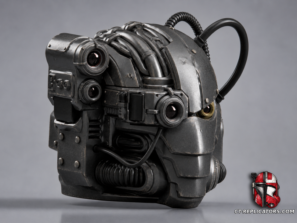 Tech Marine Helmet Iron Hands SM2 1:1 Cosplay Replica
