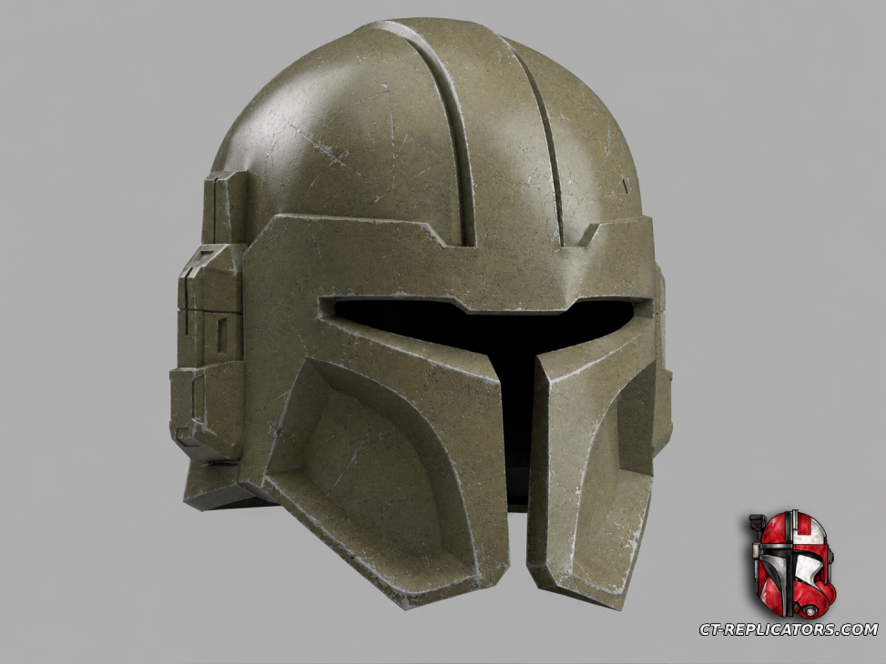 SWTOR Heavy Mandalorian Helmet 1:1 Cosplay Replica