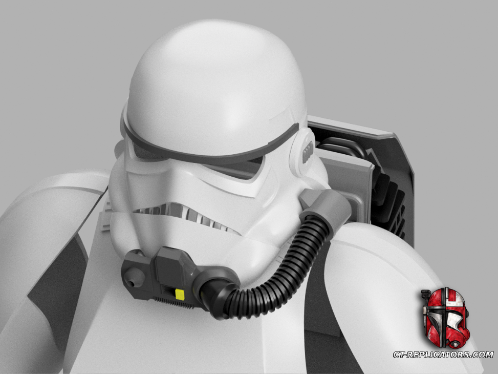 3D Print STL Files Magma Trooper Armor Modification Battlefront Star Wars 1:1 Replica Cosplay