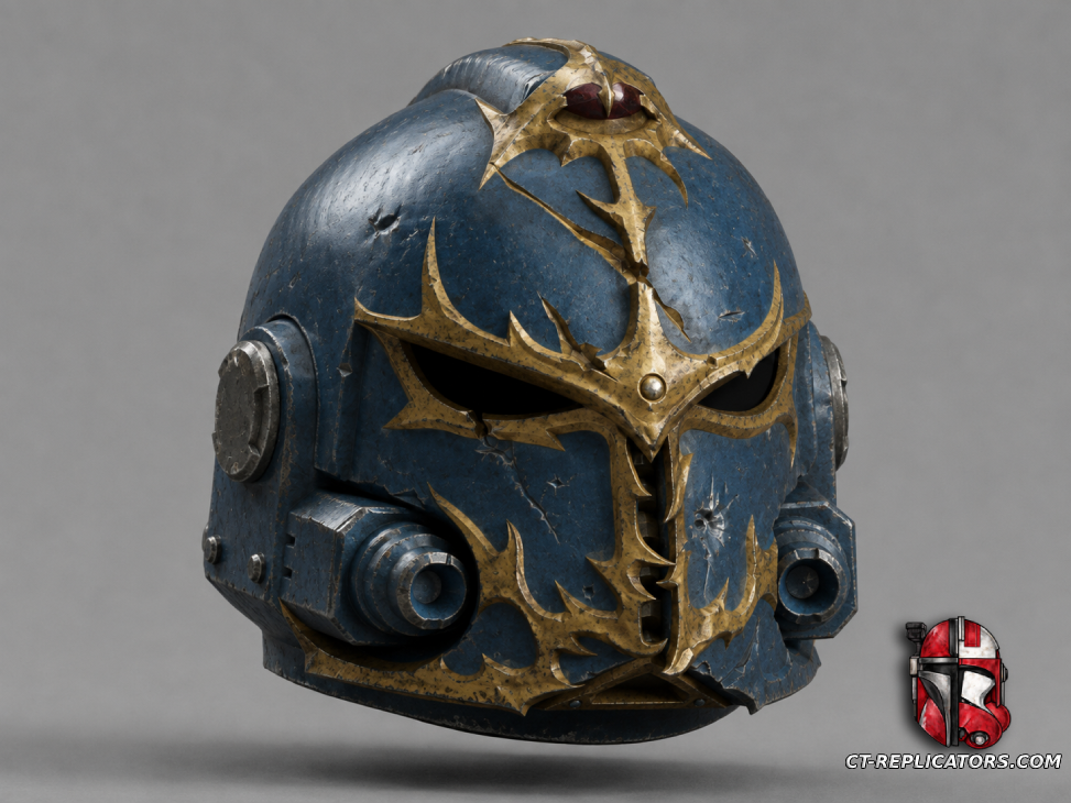 STL 3D Print Files Ocultist Terminator Helmet SM2 1:1 Cosplay Replica