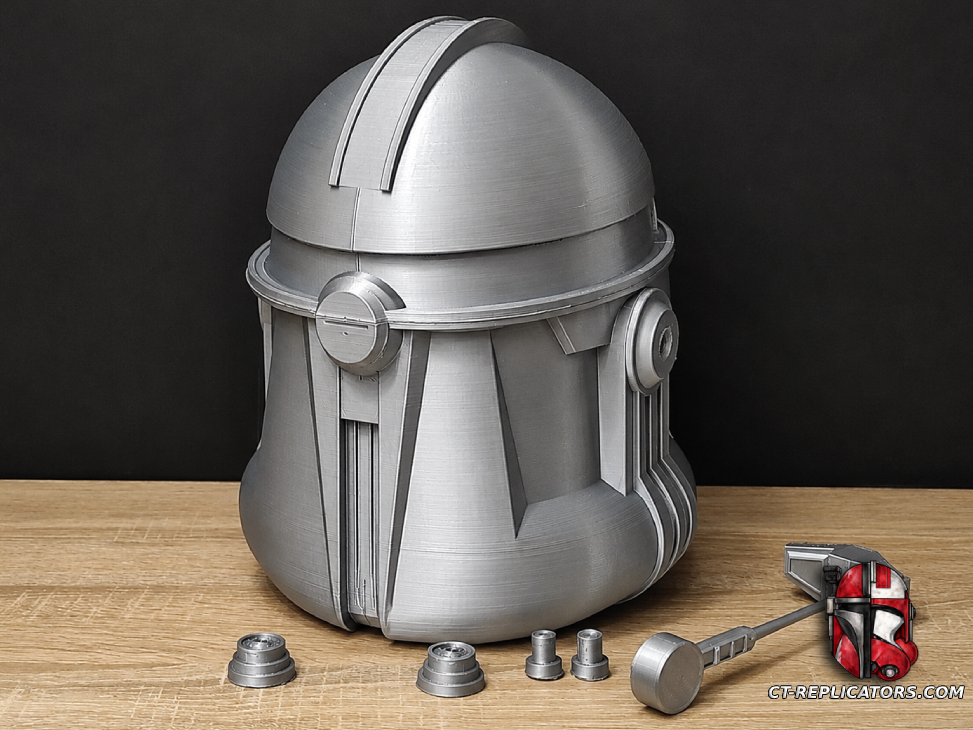 Captain Rex Hot Toys type Phase 2 Helmet ROTS (Commander) Star Wars Cosplay