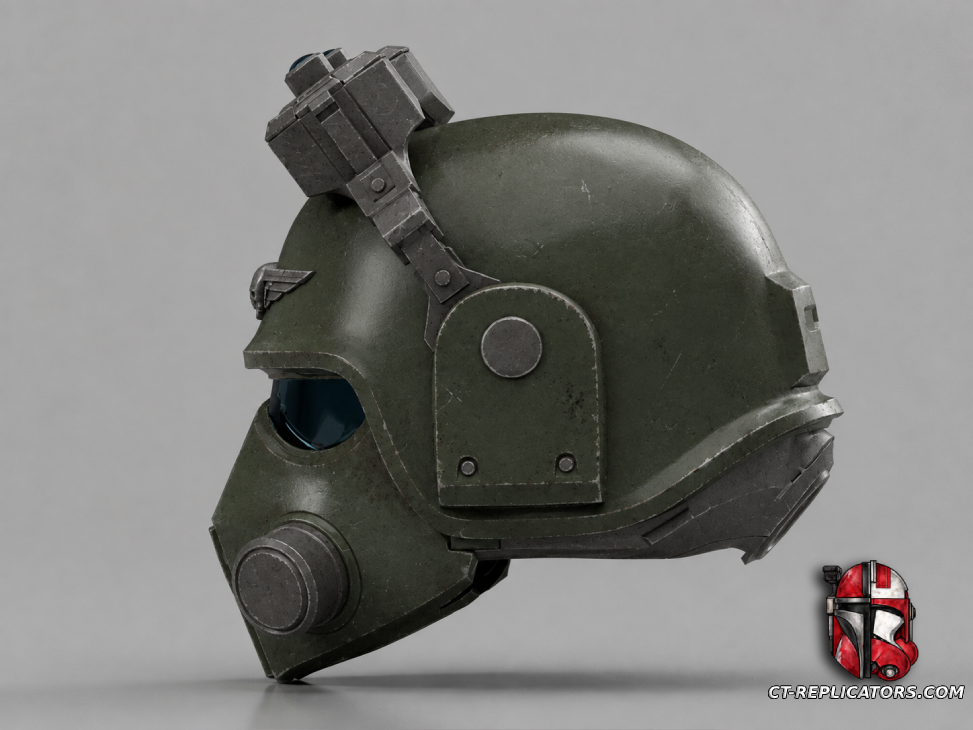 STL 3D Print Files Helldivers 2 - TG-8 Sharpshooter Helmet 1:1 Cosplay Replica