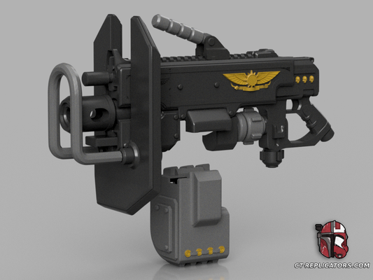 STL 3D Print Files Ultra Heavy Bolter Rifle SpaceMarine 2 Replica Cosplay (astarters size)