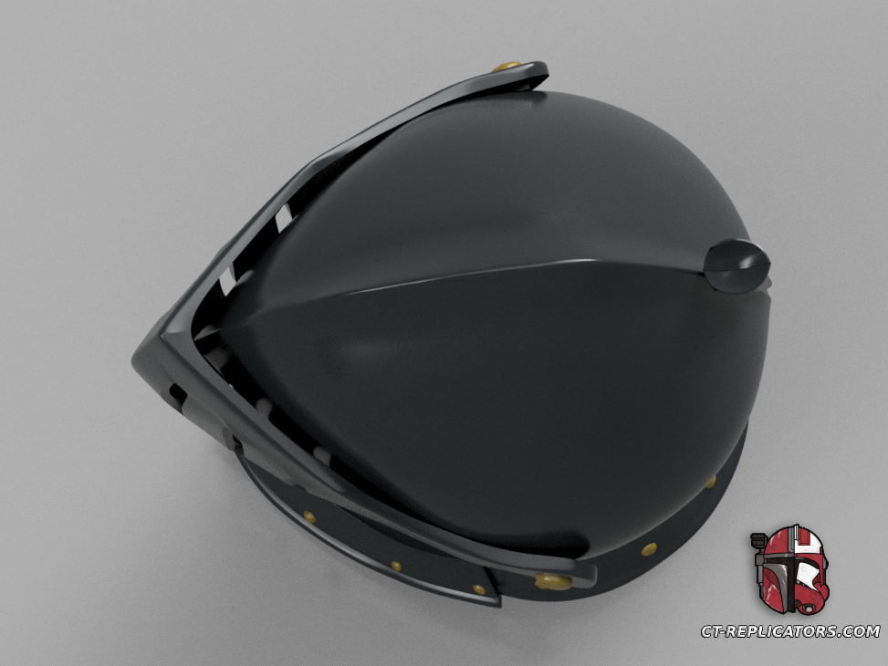 3D Print STL Files Elden Ring black Knight Helmet 1:1 Cosplay