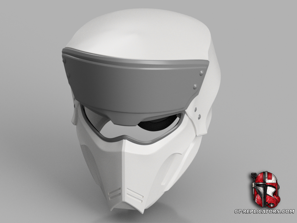 Helldivers 2 - UF-16 Inspector Helmet Cosplay 1:1 Replica