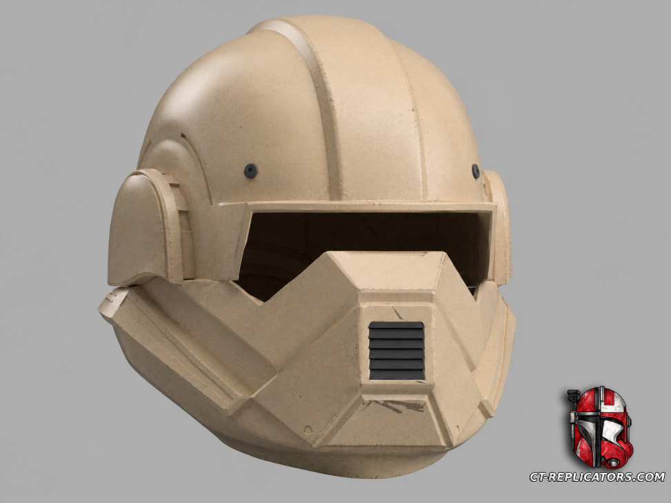 STL 3D Print Files Helldivers 2 - CW-9 White Wolf Helmet 1:1 Cosplay Replica