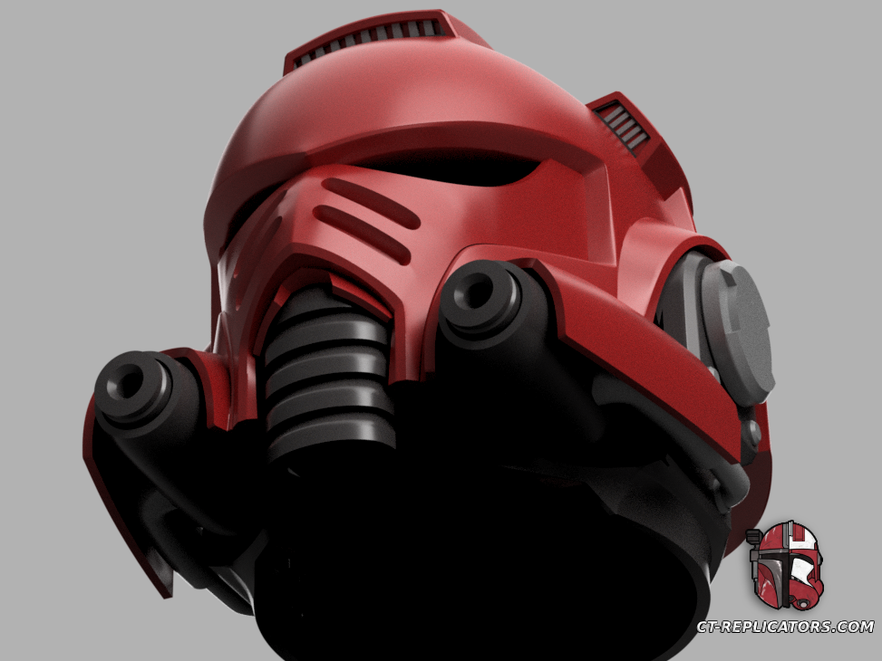 STL 3D Print Files Gravis Support Heavy Space Marine Helmet 1:1 Cosplay Replica Warhammer