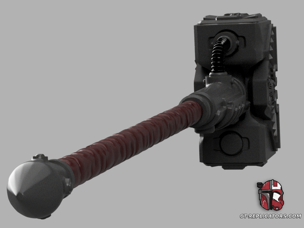 STL 3D Print Files Thunder Hammer Space Marine 2 Warhammer 40k