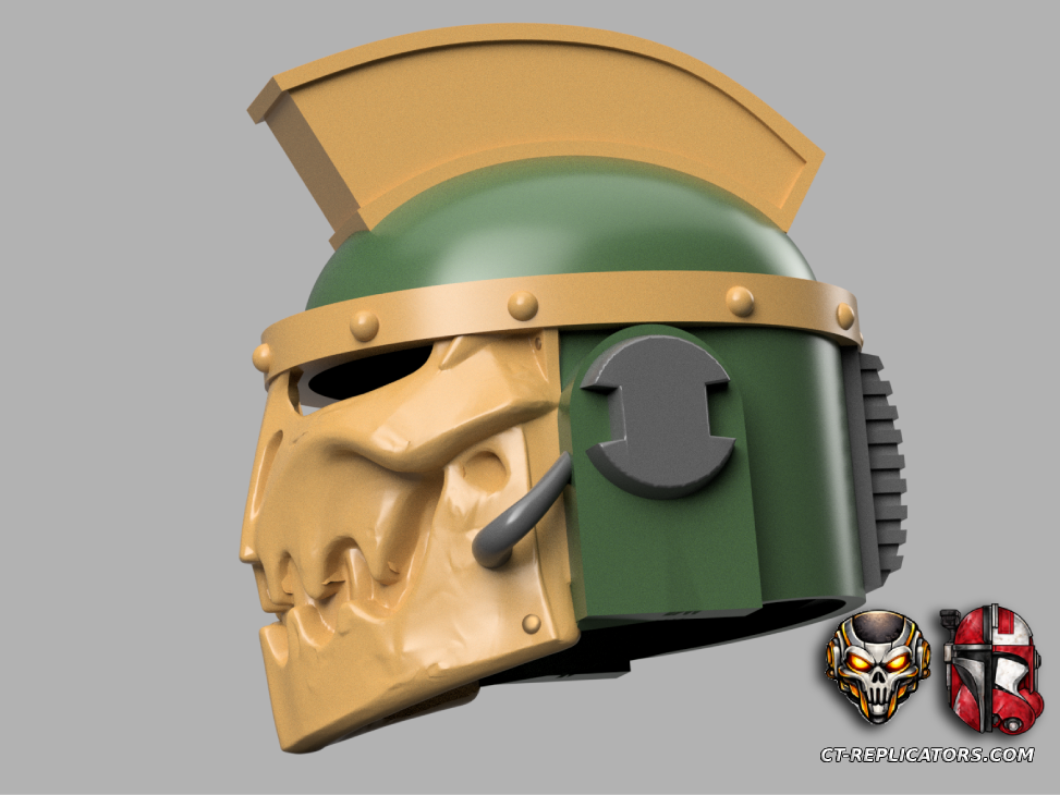 STL 3D Print Files Pyre Guard Salamanders Space Marine Helmet Cosplay 1:1 Replica