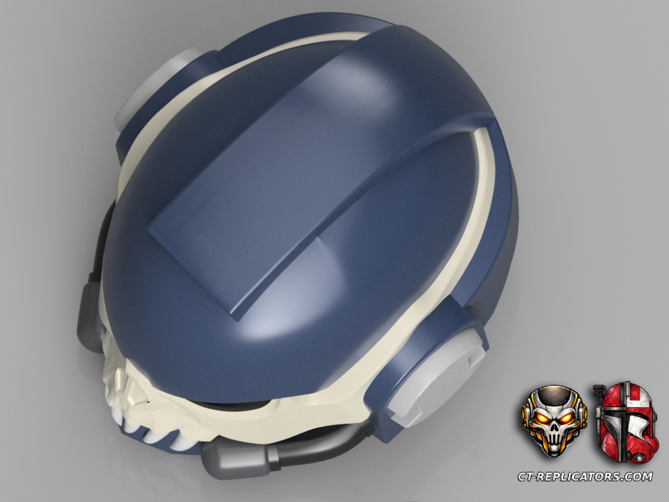 Night Lord MK4 Space Marine Helmet - Pre Heresy Cosplay 1:1 Replica