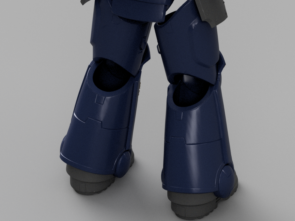 STL 3D Print Files Space marine Armor (Titus Ultra Marine) Space 3D print files Replica Cosplay 3D print 1:1