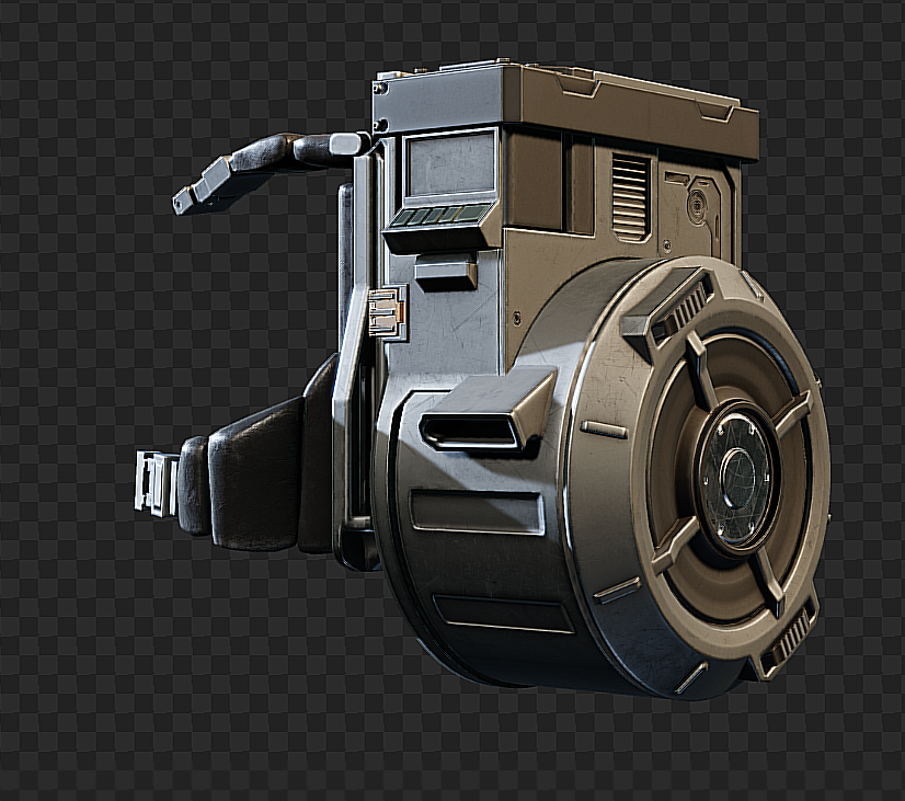 ((PRE-ORDER)) STL 3D Print Files Helldivers 2 M-1000 Maxigun