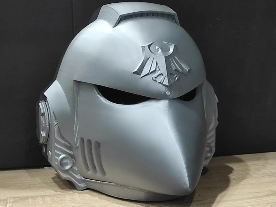 Beakie Corvus Champion Raven Guard Space Marine 2 Helmet MK X MK 10 Cosplay 1:1