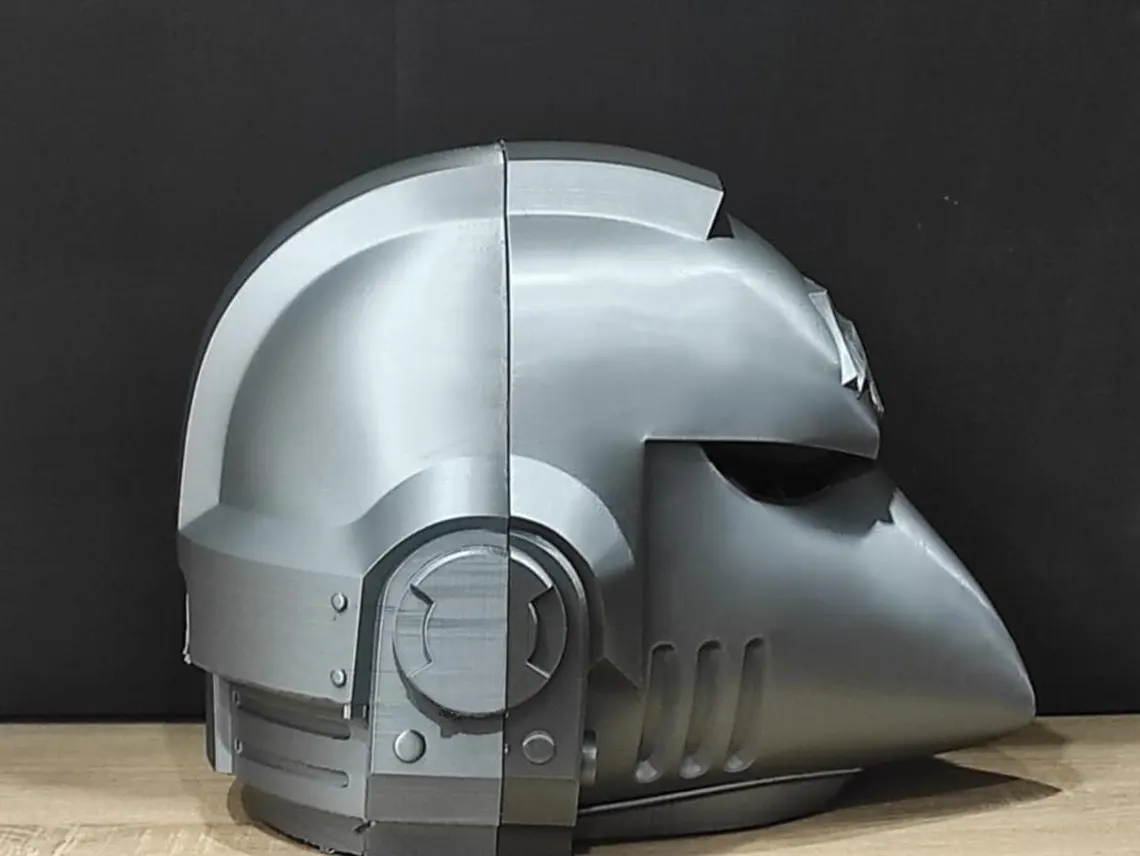 Beakie Corvus Champion Raven Guard Space Marine 2 Helmet MK X MK 10 Cosplay 1:1