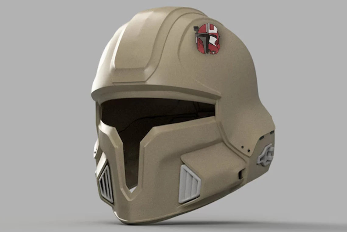 Helldivers 2 - DP-11 Champion Of The People Helmet Diy KIT Cosplay 1:1 scale