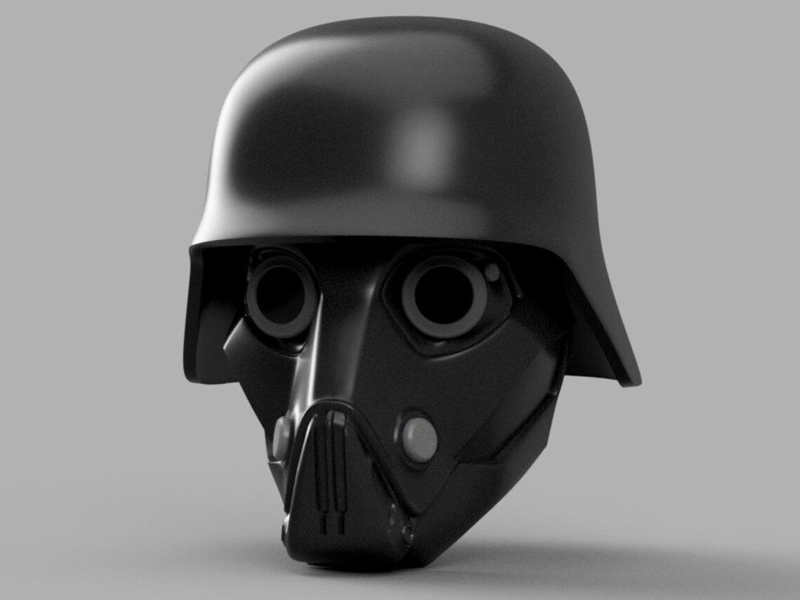 Helldivers 2 - UF-84 Doubt Killer Helmet DIY KIT Cosplay 1:1 scale