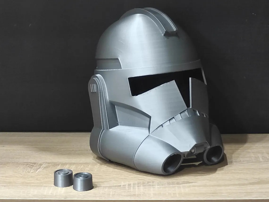 Animated Clone Trooper Helmet TCW Phase 2 Star Wars Cosplay 1:1