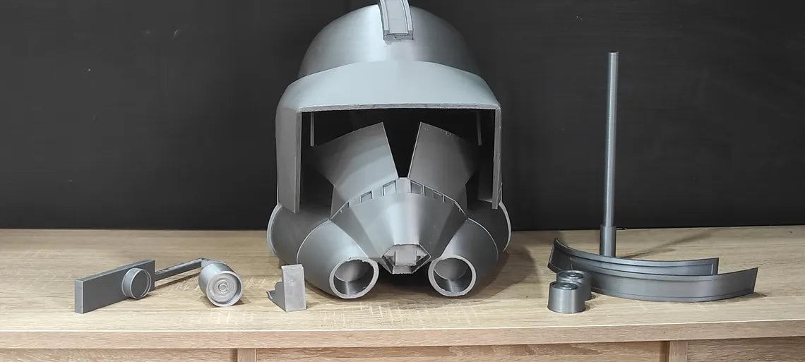 Captain Vaughn / Cody Season 7 Animated Clone Trooper Helmet TCW Phase 2 Star Wars Cosplay