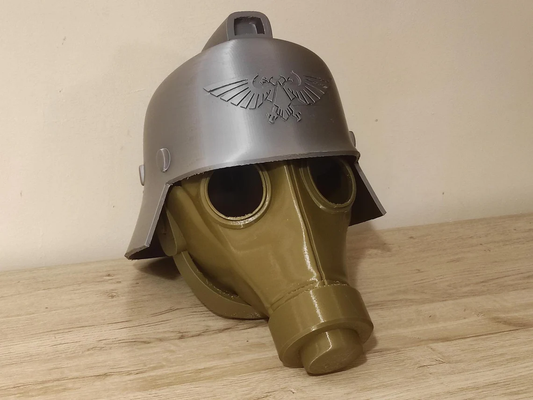Death Korps of Krieg Helmet Cosplay Replica 1:1 Warhammer 40k