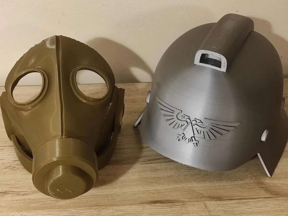 Death Korps of Krieg Helmet Cosplay Replica 1:1 Warhammer 40k