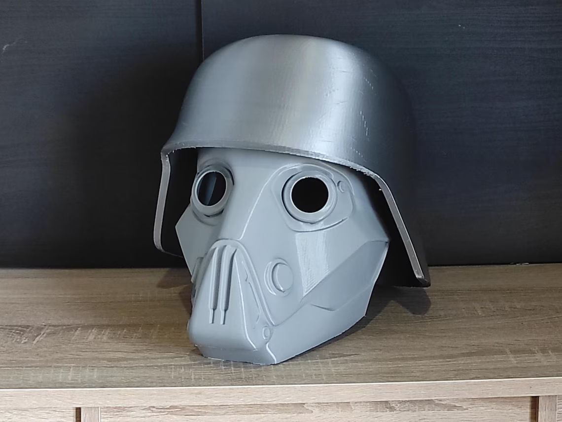 Helldivers 2 - UF-84 Doubt Killer Helmet DIY KIT Cosplay 1:1 scale