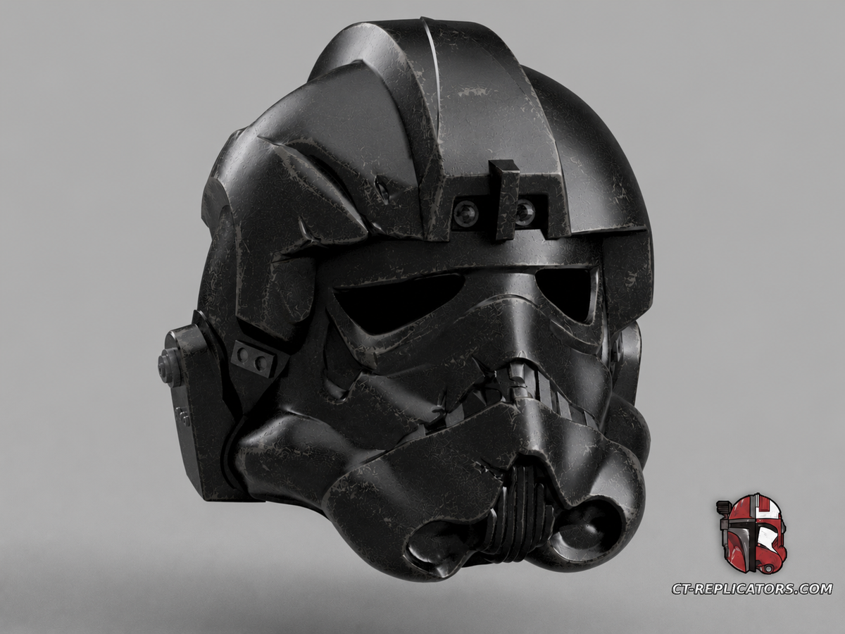 STL 3D Print Files Star Wars Squadron TIE Pilot Veteran Shen Helmet 1:1 Replica Cosplay Battlefront