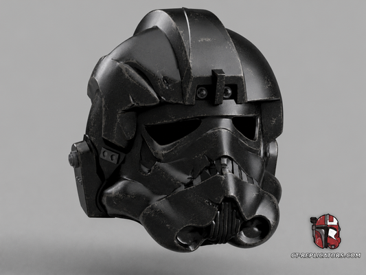 Star Wars Squadron TIE Pilot Veteran Shen Helmet 1:1 Replica Cosplay Battlefront